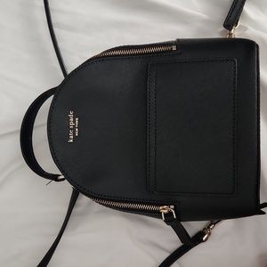 Kate Spade Black Mini Backpack Adjustable strap